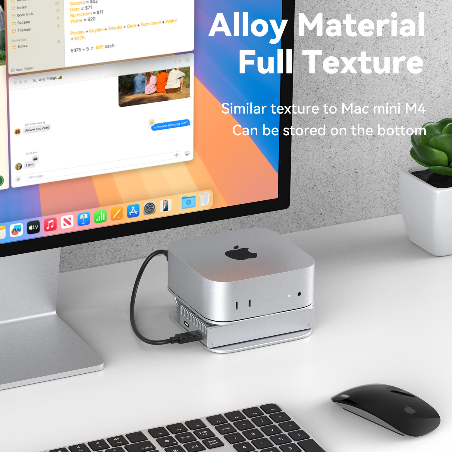Colorii Mac Mini M4/M4 Pro용 데스 - Cooling Stand Tablet 리뷰 및 가격