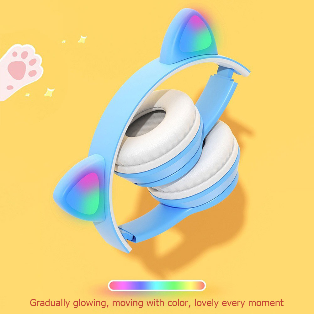 P47M 무선 블루투스 헤드셋 게이머 고양이 LED 라 - Wired Earphone Lightning 리뷰 및 가격