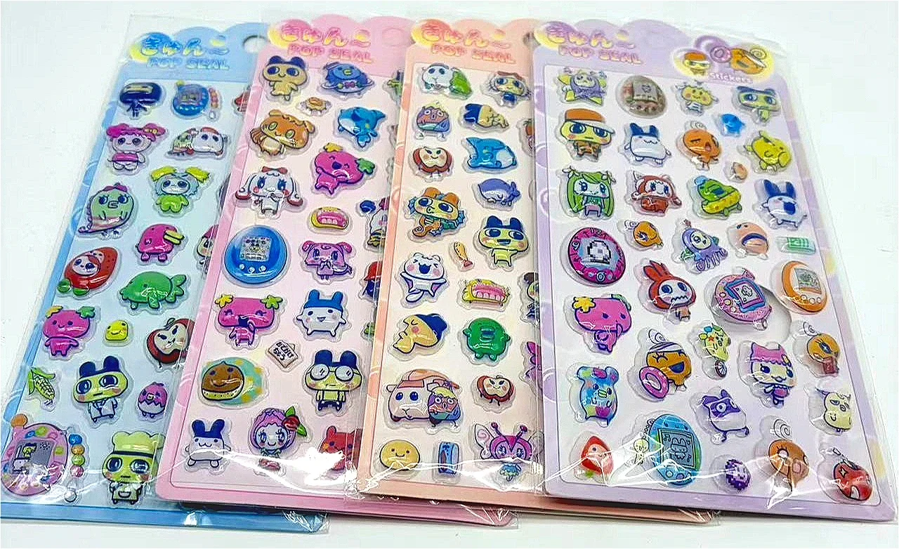 새로운 3D 입체 엠보싱 스티커 - 귀여운 만화 캐릭터 - Tablet Cute Accessories 리뷰 및 가격
