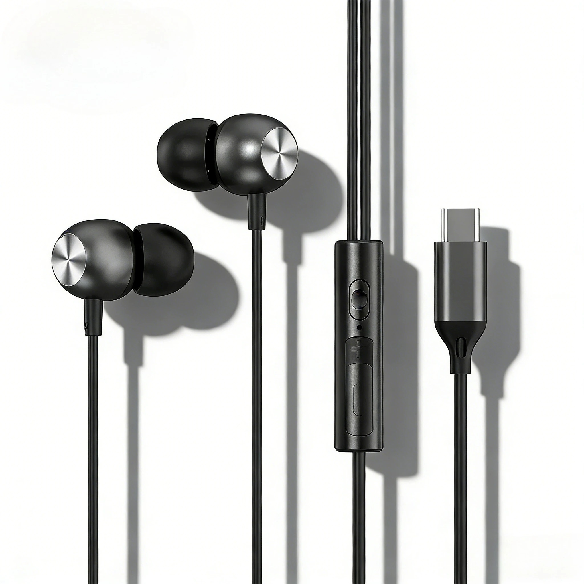 3.5mm USB 타입 C HIFI 스테레오 스포츠 음 - Wired Earphone Lightning 리뷰 및 가격