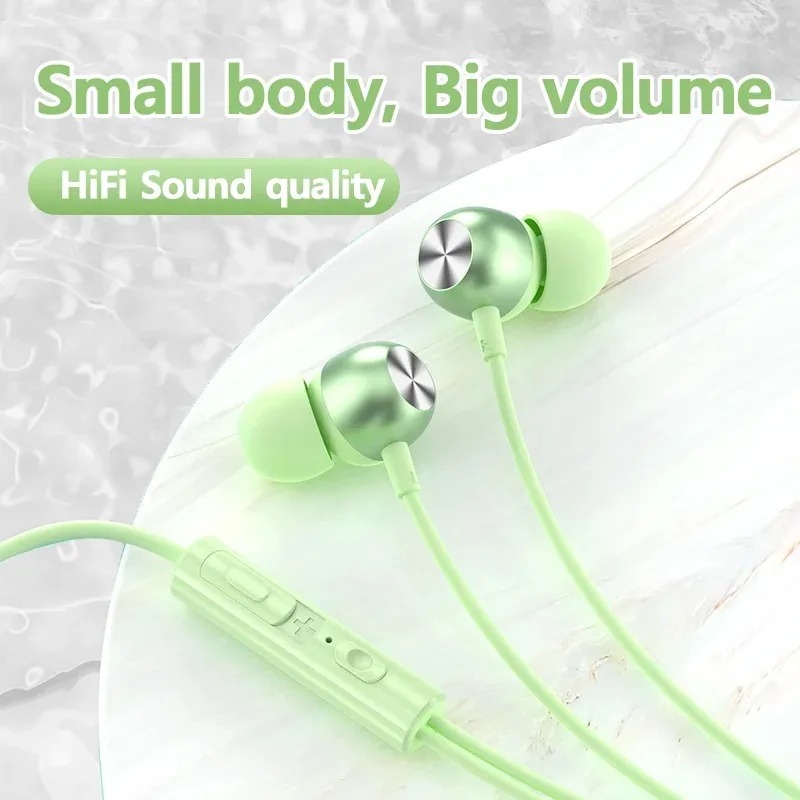 3.5mm USB 타입 C HIFI 스테레오 스포츠 음 - Wired Earphone Lightning 리뷰 및 가격