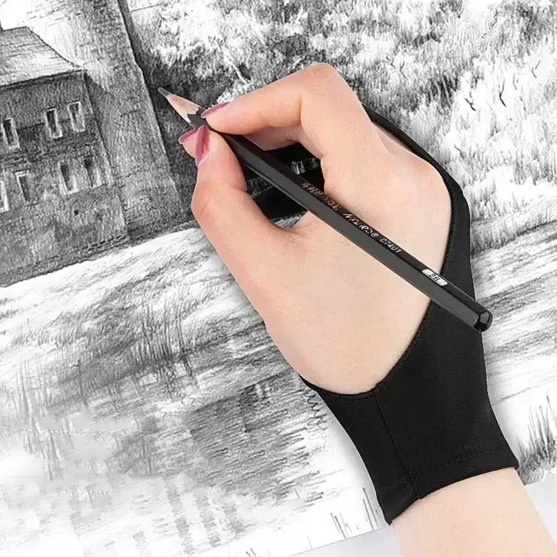 드로잉 글러브 팜 리젝션 투핑거 글러브 (애플 아이패드 - Drawing Glove Artist 리뷰 및 가격