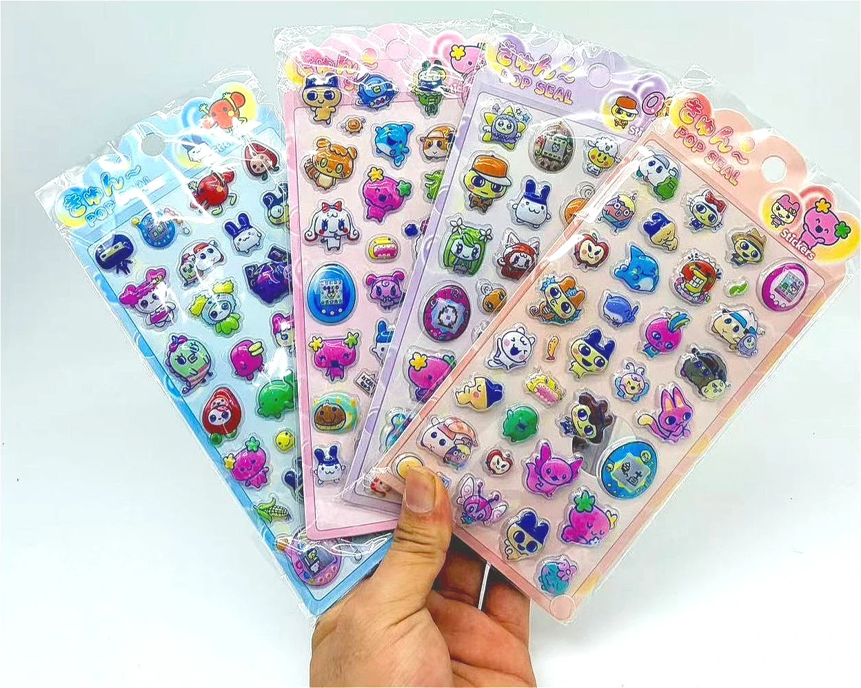 세련된 3D 입체 스티커 - 귀여운 만화 캐릭터 디자인 - Tablet Cute Accessories 리뷰 및 가격