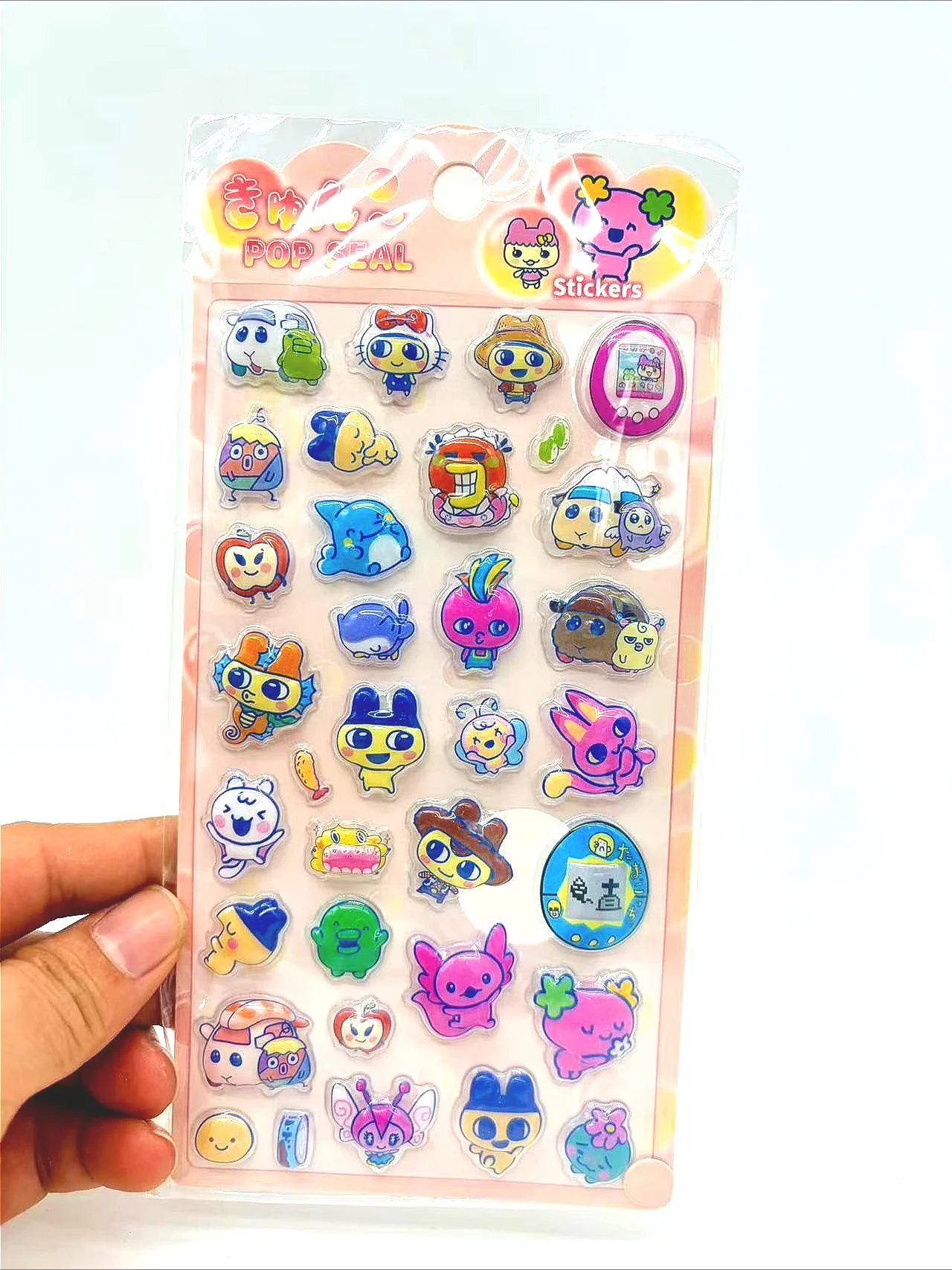 세련된 3D 입체 스티커 - 귀여운 만화 캐릭터 디자인 - Tablet Cute Accessories 리뷰 및 가격