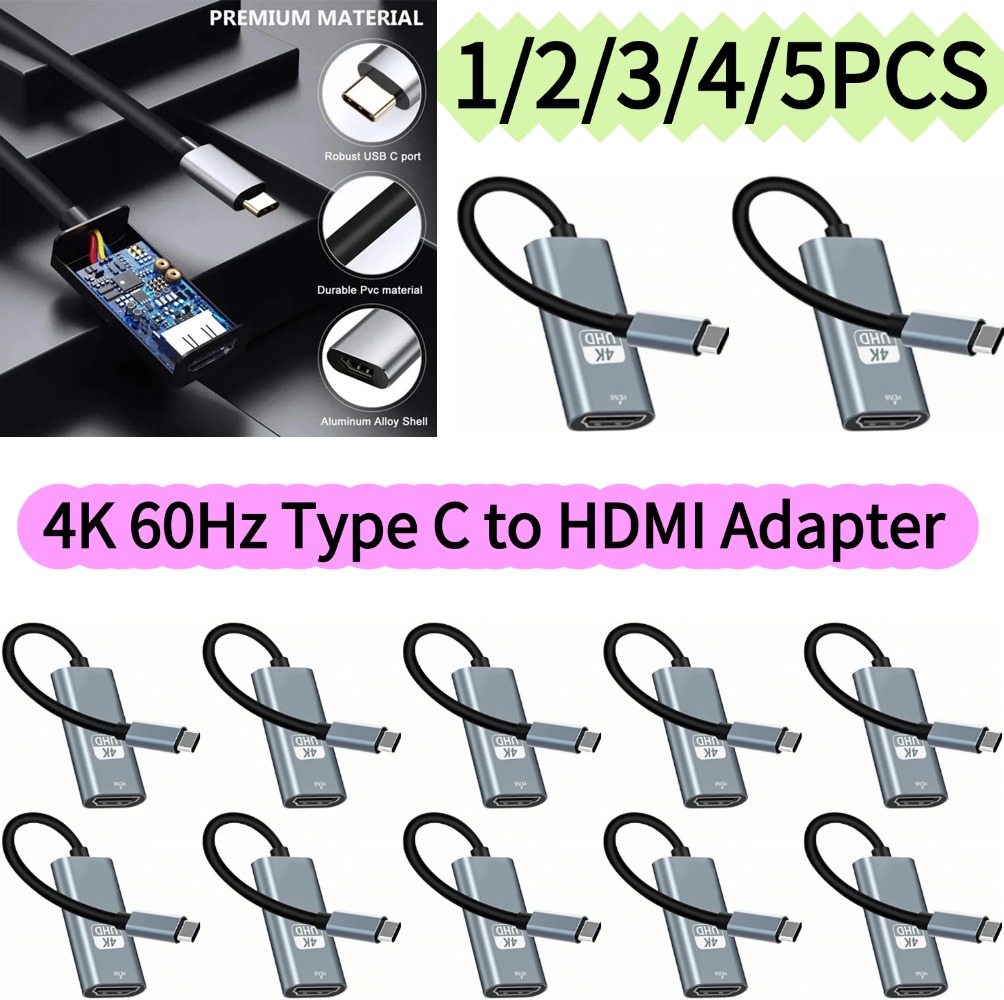 4K 60Hz 타입 C to HDMI 어댑터 USB 3 - Usb Hub Type C 리뷰 및 가격